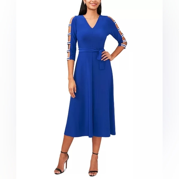 MSK Women's Rhinestone-Embellished Dress - Picture 1 of 3